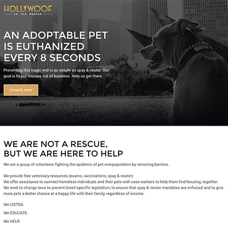 Hollywoof to the Rescue